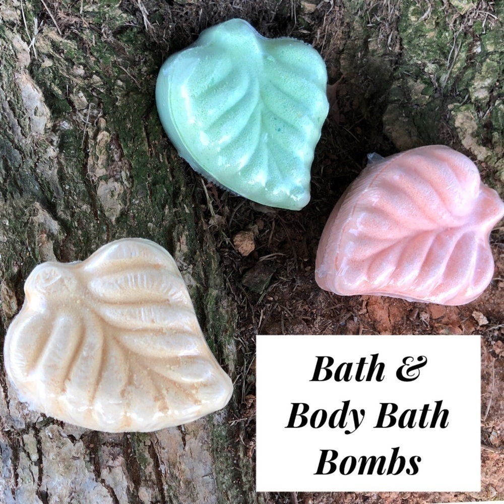 🍁Bath & Body Leaves Apple & Honey Bath Bombs Fall